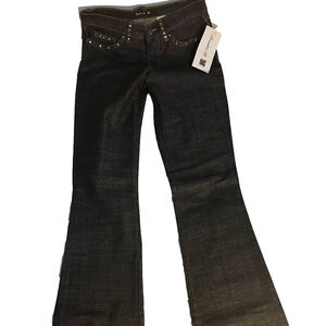 Frankie B Black Denim Size 2, Inseam: 34 Inches, Bootcut